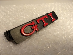 Kit Emblema Gti Euro Vermelho Lateral Golf Mk3 93 A 98