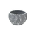 Cachepot Cimento Listrado - comprar online