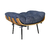 Puff Costela Algodão Jeans - comprar online