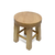 Banquinho Redondo de Madeira - comprar online