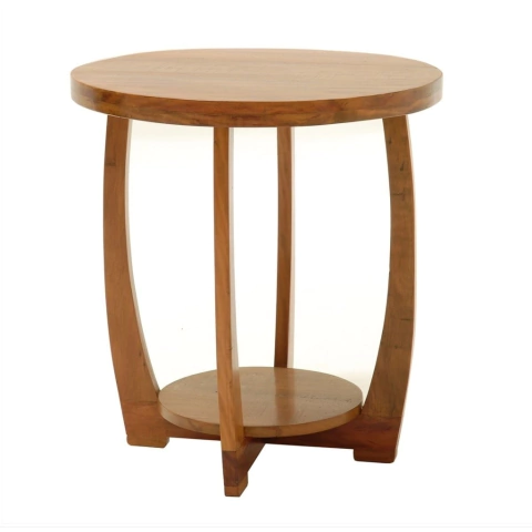 mesa de apoio redonda