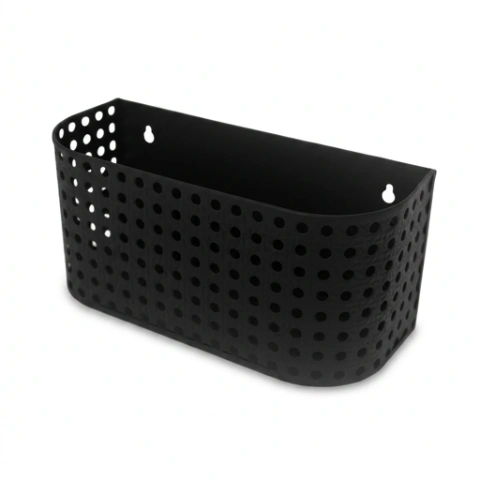 Floreira de Parede Metal Preto