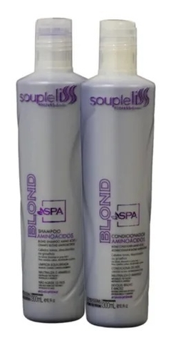 Kit Home Care Matizador Aminoácidos Spa Blond Soupleliss