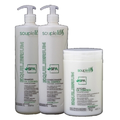 Kit Profissional Spa Equilibrium Soupleliss 3x1l Oil Control