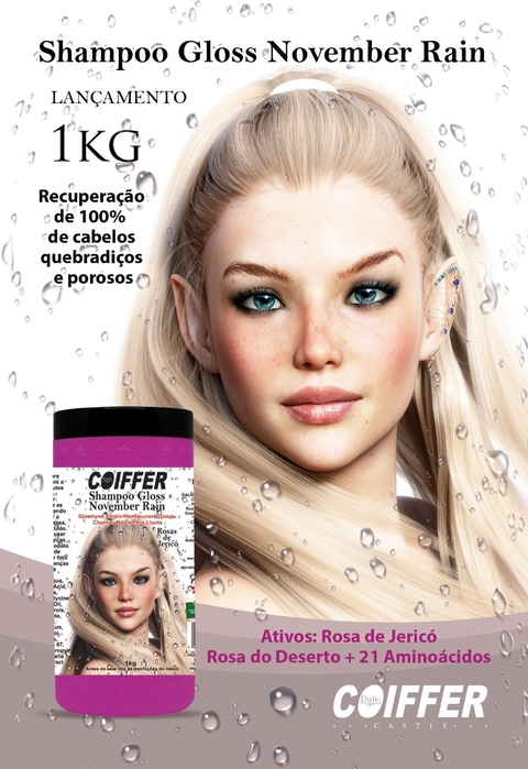 SHAMPOO GLOSS NOVEMBER RAIN 1KG