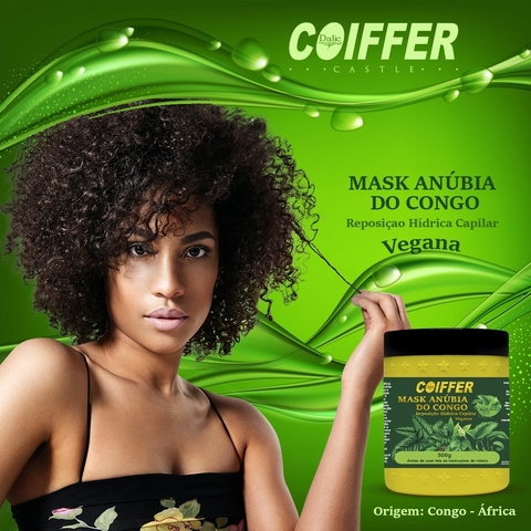 MASCARA ANUBIA DO CONGO COIFFER 500G
