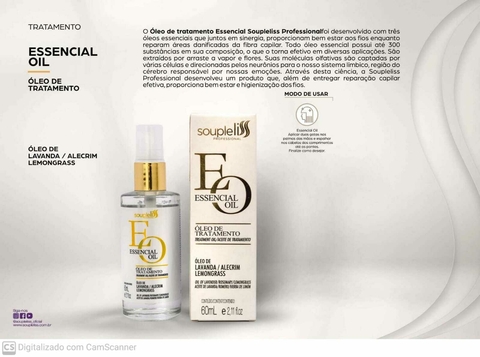 Oleo capilar Essencial Oil 60 ML