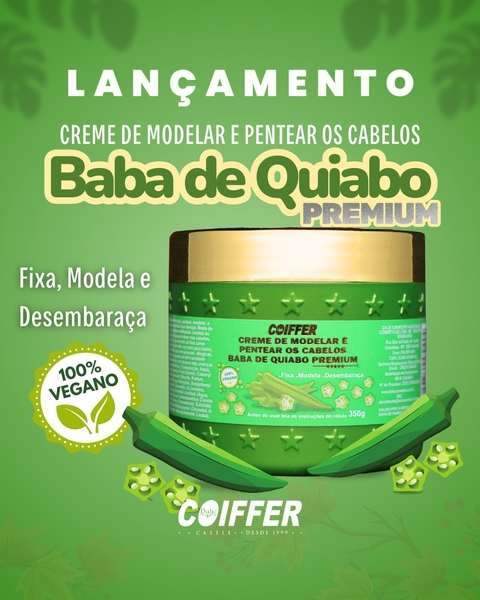 creme de pentear baba de quiabo coiffer 350g