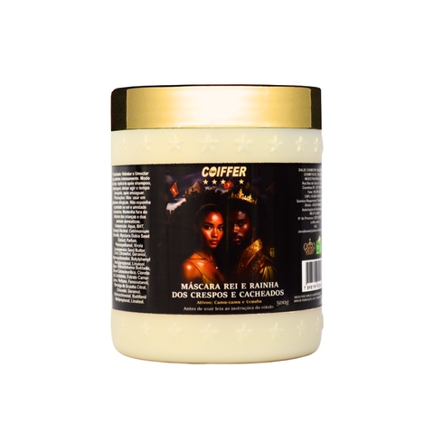 Mascara Rei E Rainha Dos Crespos E Cacheados Coiffer 500g
