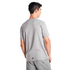 BABOLAT REMERA LOGO DRIVE GRIS MELANGE en internet