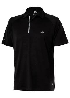ABYSS CHOMBA TENIS JACQUARD NEGRO