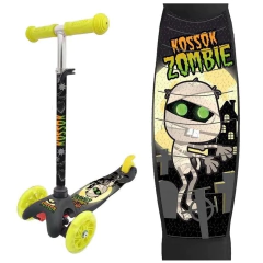 KOSSOK MONOPATIN FUN ZOMBIE NEGRO AMARILLO