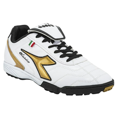 BOTINES DIADORA CLASICO TF UNISEX BLANCO NEGRO ORO - comprar online