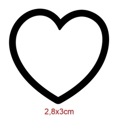 Imagem do Clichê Simbolos 2,5x2,5cm e até 3x3cm
