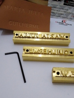 Kit Alfabeto 60 peças (6mm) + Base Simples 80mm - comprar online