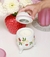 Pote Vela Ovo Porcelana Sugarberry - Cian Candle