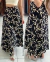 Saia Envelope Carmen Folhas Preto/Off