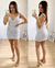 Vestido Paetê Adelle - Branco