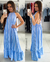 vestido Longo Raphaella Azul - comprar online
