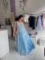 Vestido Longo Grécia - Azul Bebê - comprar online
