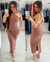 Vestido Canelado Dianna - Chocolate - comprar online