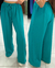 Calça Pantalona Anara - Verde Água - comprar online