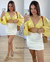 Cropped Biah - Amarelo Manteiga - comprar online