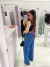 Calça Jeans Wide Leg básica - Lavagem Média na internet