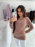 Blusa Pelinhos Claudia - Marrom - comprar online