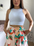 Cropped Básico Cássia Branco