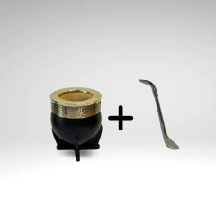 Mate imperial premium clasico liso alpaca