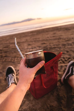 Mate imperial premium cincelado con bombilla pico de loro (MB) - tienda online