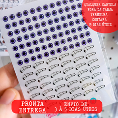 Olhos Resinados MEDO (PRONTA ENTREGA) - comprar online