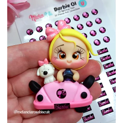 Apliques Resinados Barbie 01 - comprar online
