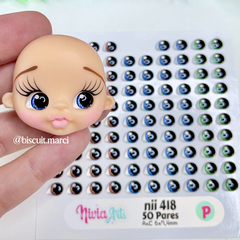Olhos Resinados NII 418
