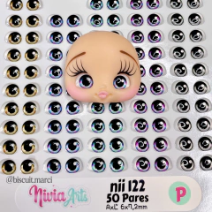 Olhos Resinados NII 122