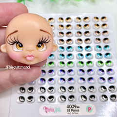 OLHOS RESINADOS 4029na