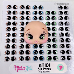 Olhos Resinados NII 101 - comprar online