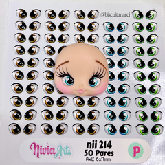 Olhos Resinados NII 214 - comprar online