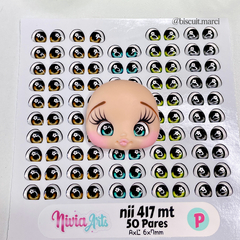 Olhos Resinados NII 417 MT - comprar online