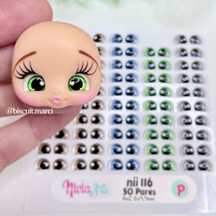 Olhos Resinados NII 116