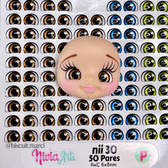 OLHOS RESINADOS NII 30 - comprar online
