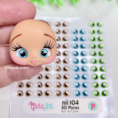 Olhos Resinados NII 104