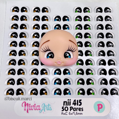 Olhos Resinados NII 415 - comprar online