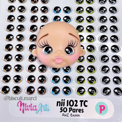 Olhos Resinados NII 102 TC