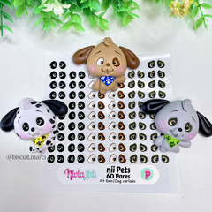 Olhos Resinados NII Pets - Nivia Arts