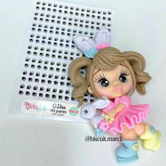 Olhos Resinados NII 102 TC - Nivia Arts