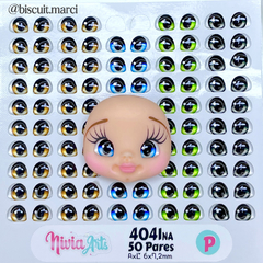 OLHOS RESINADOS 4041na - Nivia Arts