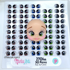 OLHOS RESINADOS 2701na - loja online