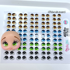 OLHOS RESINADOS 4024na - loja online